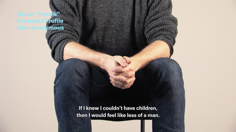 Donor Henrik, ur Gifted Men av Timo Menke och Nils Agdler