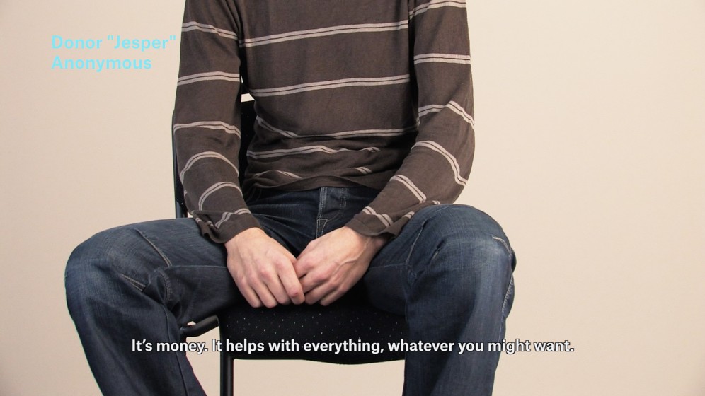 Donor Jesper, ur Gifted Men av Timo Menke och Nils Agdler