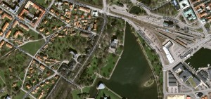 Museet från satellit