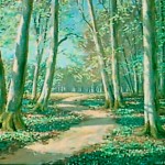 Williams, titel okänd, Olja på duk, 85x112cm