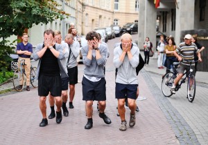 Egle Budvytyte, Choreography For the Running Male, 2012. Foto: Ieva Budzeikaite
