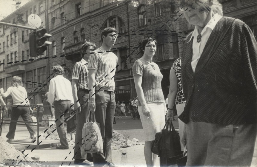 Emissionists group, Bizarred Riga, 1978, Digital prints from photomontage
