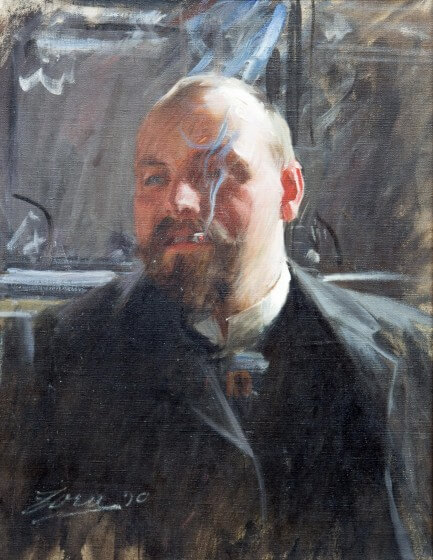Anders Zorn, J.C. Janzon-Spada 1890