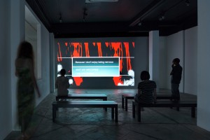 Installation view / A *CandyFactory Project i_information / Kitakyushu Biennial in Singapore 2013