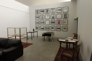 Kalmar konstmuseums nya lounge, plan 4. Ett rum för vila, läsning och samtal. Foto: Per Larsson.