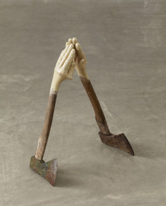 Please Forgive Me, 2011, skulptur, 30x52x36 cm. Courtesy och Copyright Bo Christian Larsson och Galleri Bo Bjerggaard
