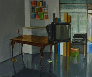 Lado Darakhvelidze: Media Dog, 2011, Acryl on Canvas, 100 cm x 120 cm, courtesy of the artist