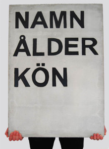 Namn Ålder Kön - Ölands konstskola II