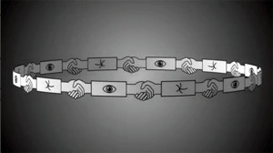 Eva Isleifsdottir, Our souls arseholes, Video still. Animation 2010