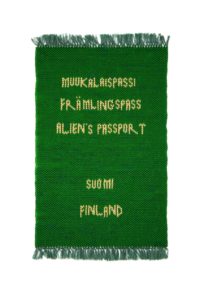 Dzamil Kamanger, My Alien’s Passport, 2016,