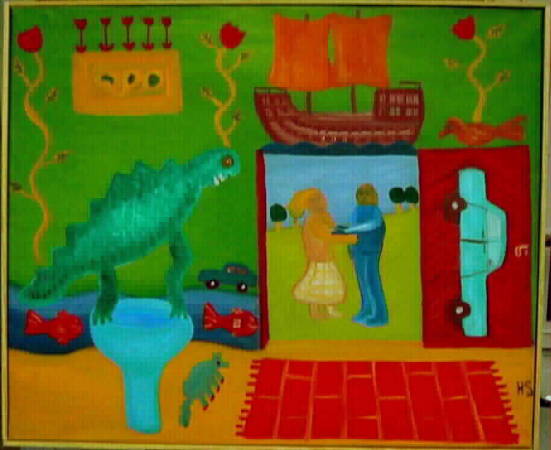 Hans Sandén, Dans Natur