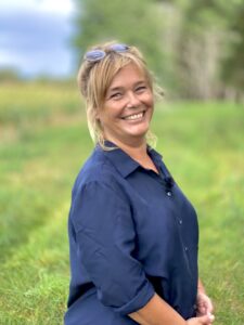 Porträtt på skådespelerskan Anna Hammarstedt