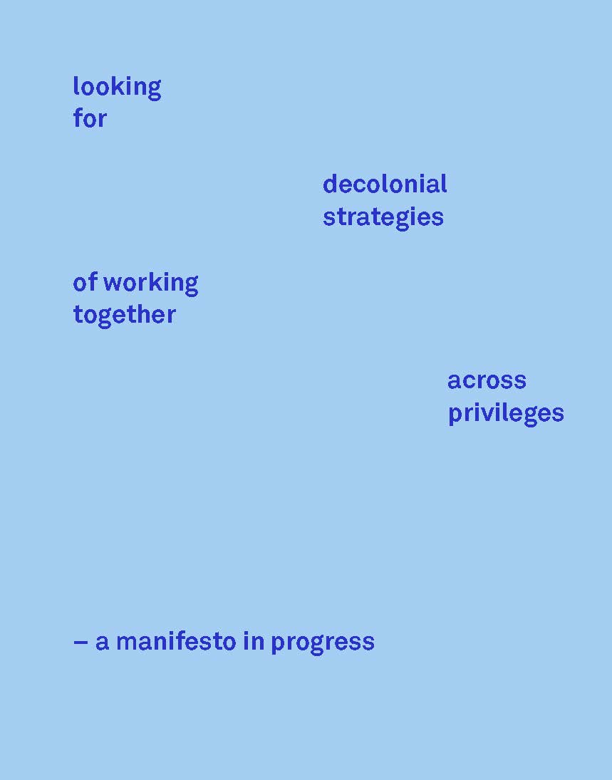 The Bridge Radio, manifest