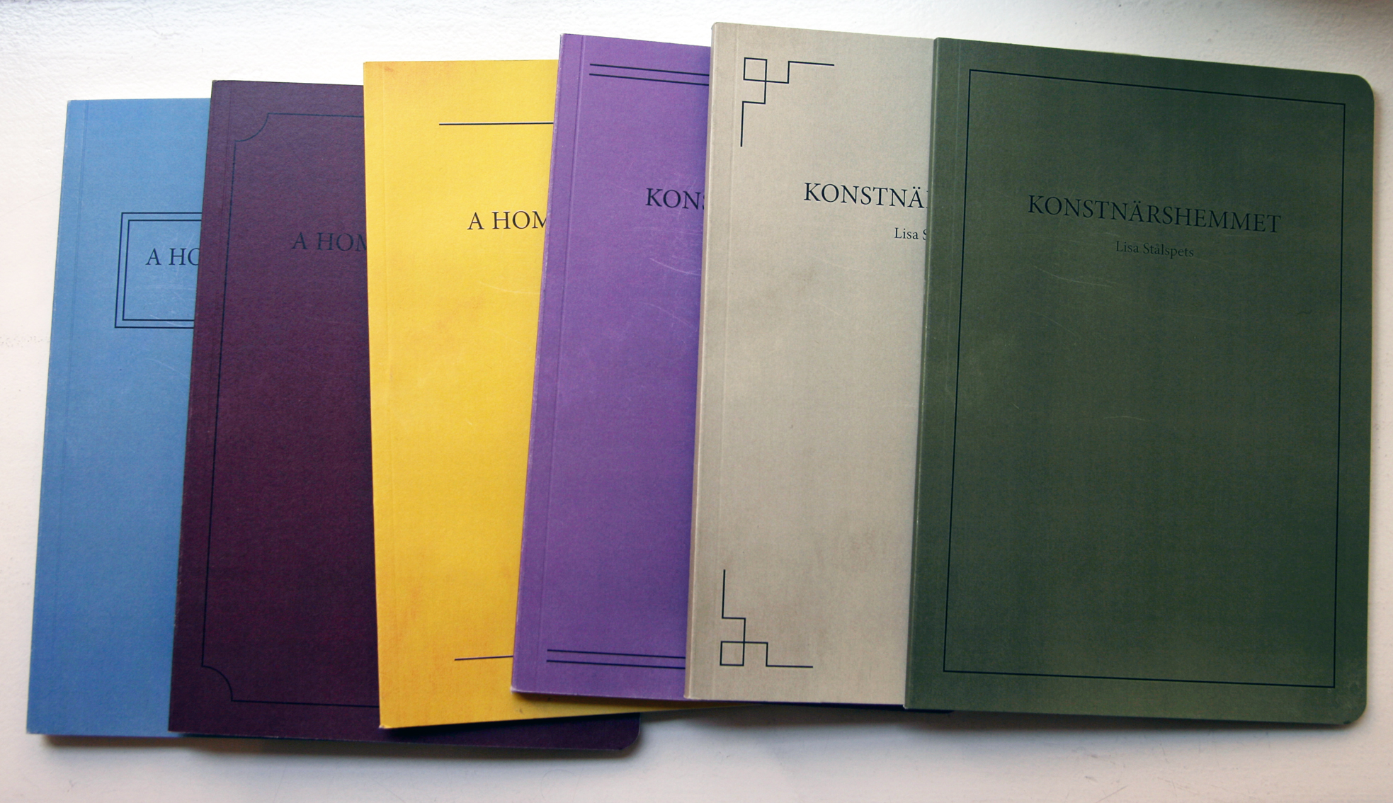 Bild på boken "Konstnärshemmet" av Lisa Stålspets